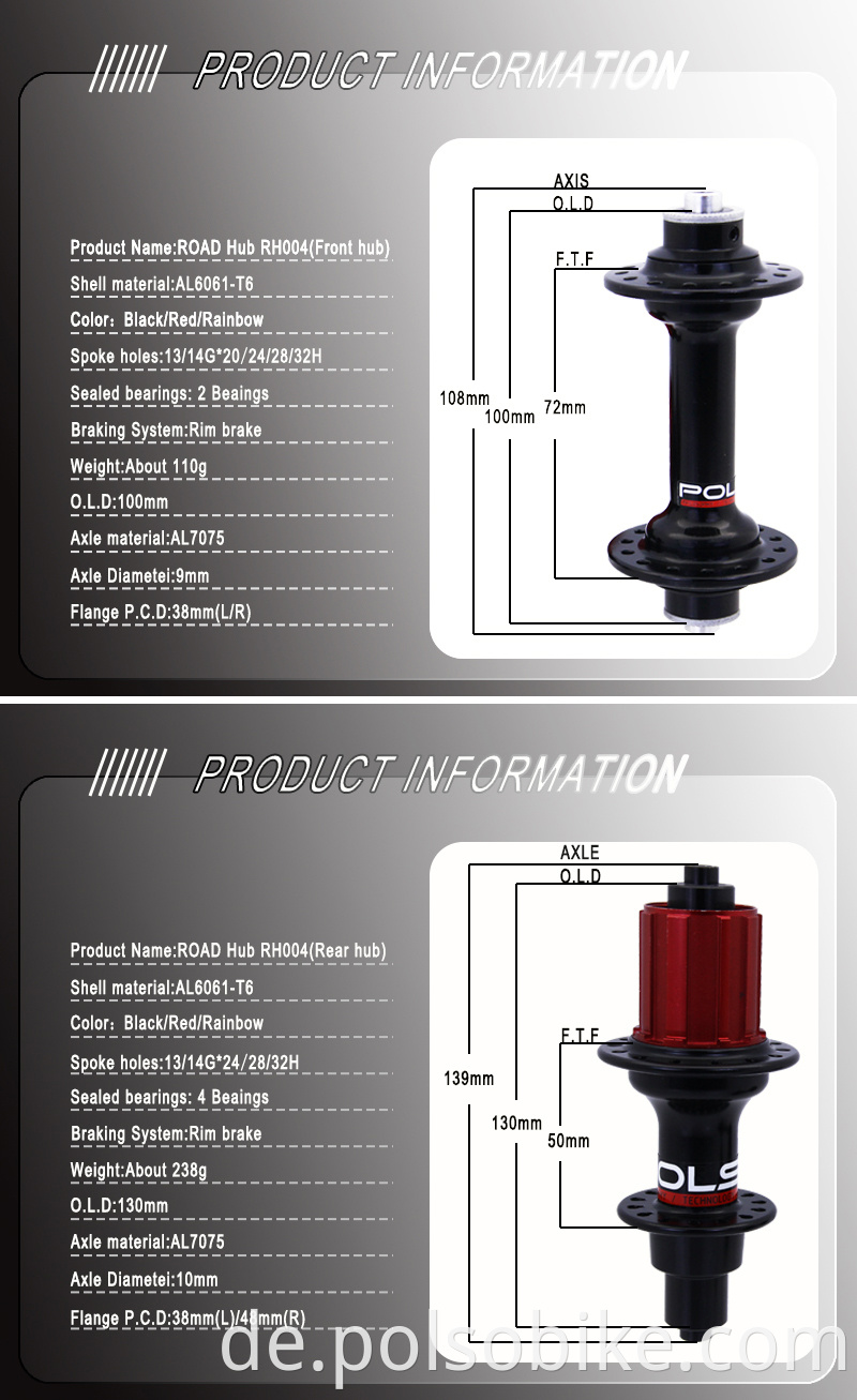 Road Bike Hub